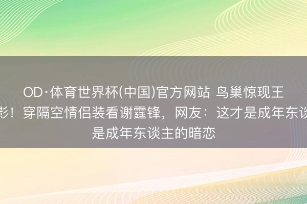 OD·体育世界杯(中国)官方网站 鸟巢惊现王菲素颜身影！穿隔空情侣装看谢霆锋，网友：这才是成年东谈主的暗恋
